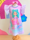 Vestido Trapézio Sereia