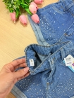Short Jeans Infantil Brilho