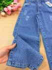 Calça Jeans Infantil Glitter