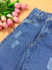 Calça Jeans Infantil Glitter