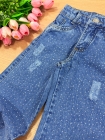Calça Jeans Infantil Glitter
