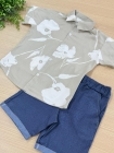 Conjunto Folhas OFF Jeans
