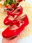 Sapato Vermelha com Laço