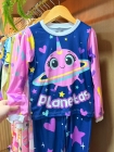 Pijama Manga Longa Planetas