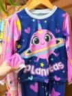 Pijama Manga Longa Planetas