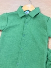 Conjunto Linho Verde Oliva