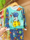 Pijama Manga Longa Astronauta
