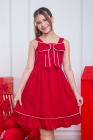 Vestido Laço Analu Vermelho