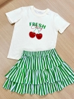 Conjunto Saia Cherry