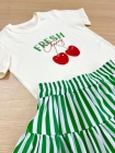 Conjunto Saia Cherry