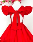 Vestido LUXO Midi Vermelho (forma grande)