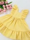 Vestido Beatriz Amarelo Baby (Premium)