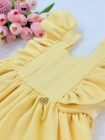 Vestido Beatriz Amarelo Baby (Premium)