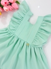 Vestido Beatriz Verde Água Baby (Premium)
