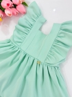 Vestido Beatriz Verde Água Baby (Premium)