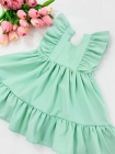 Vestido Beatriz Verde Água Baby (Premium)