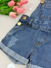 Jardineira Jeans Infantil
