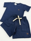 Conjunto Tricot Azul Marinho (Premium)