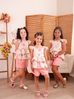 Conjunto Florres Rosa Seco