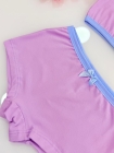 Kit Top + Calcinha Boxer Lilás Juvenil