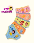 Kit com 5 - Calcinhas Princesas Kit 1