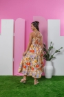 Vestido Midi Gabriela Casinha