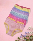 Kit com 5 - Calcinhas Candy Color