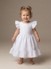 Vestido Sianinha Branco 1 ano (Premium)