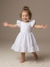 Vestido Sianinha Branco 1 ano (Premium)