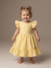 Vestido Sianinha Amarelo 1 ano (Premium)