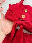 Conjunto Luxo Andrea Cor Cereja (Premium)
