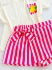Conjunto Short Saia Lemonn Rosa (Premium)
