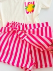 Conjunto Short Saia Lemonn Rosa (Premium)