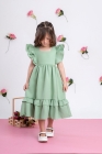 Vestido Luxo Verde Oliva (Premium)