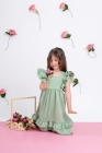 Vestido Luxo Verde Oliva (Premium)