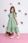 Vestido Luxo Verde Oliva (Premium)