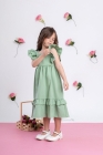 Vestido Luxo Verde Oliva (Premium)