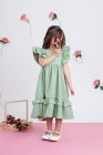 Vestido Luxo Verde Oliva (Premium)