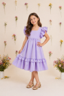 Vestido LUXO Lavanda (Premium)