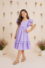 Vestido LUXO Lavanda (Premium)