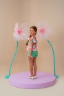 Conjunto Flores Verde