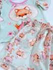 Conjunto Encanto Short Saia Raposinha