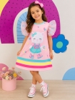 Vestido Encanto Trap&eacute;zio Gatinha