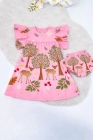 Vestido com Calcinha - Rosa Cervo