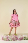 Vestido L&uacute;dico Rosa Cervo