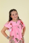 Vestido L&uacute;dico Rosa Cervo