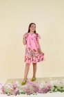 Vestido L&uacute;dico Rosa Cervo