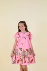 Vestido L&uacute;dico Rosa Cervo