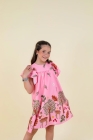 Vestido L&uacute;dico Rosa Cervo