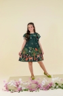 Vestido L&uacute;dico Verde Cervo